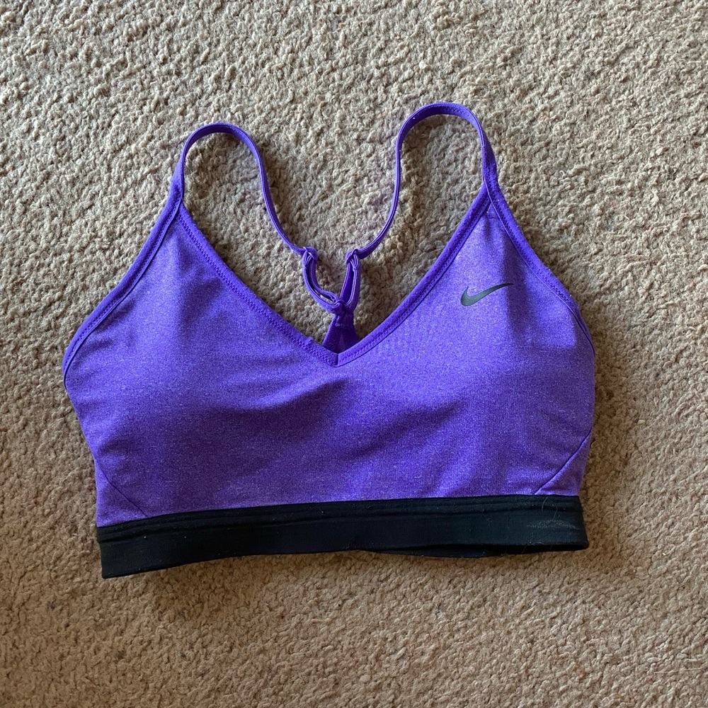 Nike Purple Indie Sports Bra